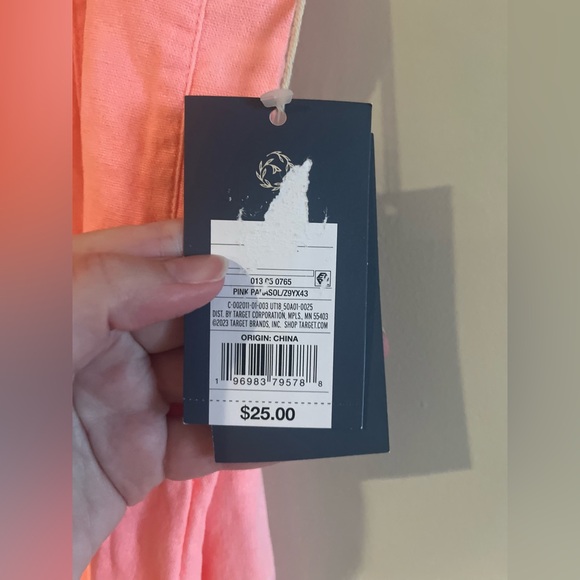 NWOT Universal Thread Electric Pink Midi Skirt - Picture 7 of 7